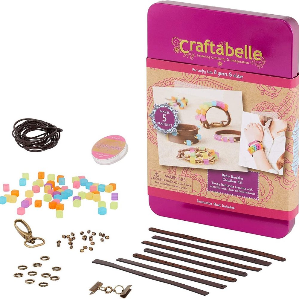 NWT Lot of 2.  Craftbelle Bracelet Making AND Craftbelle Twinkling Fairy Flowers